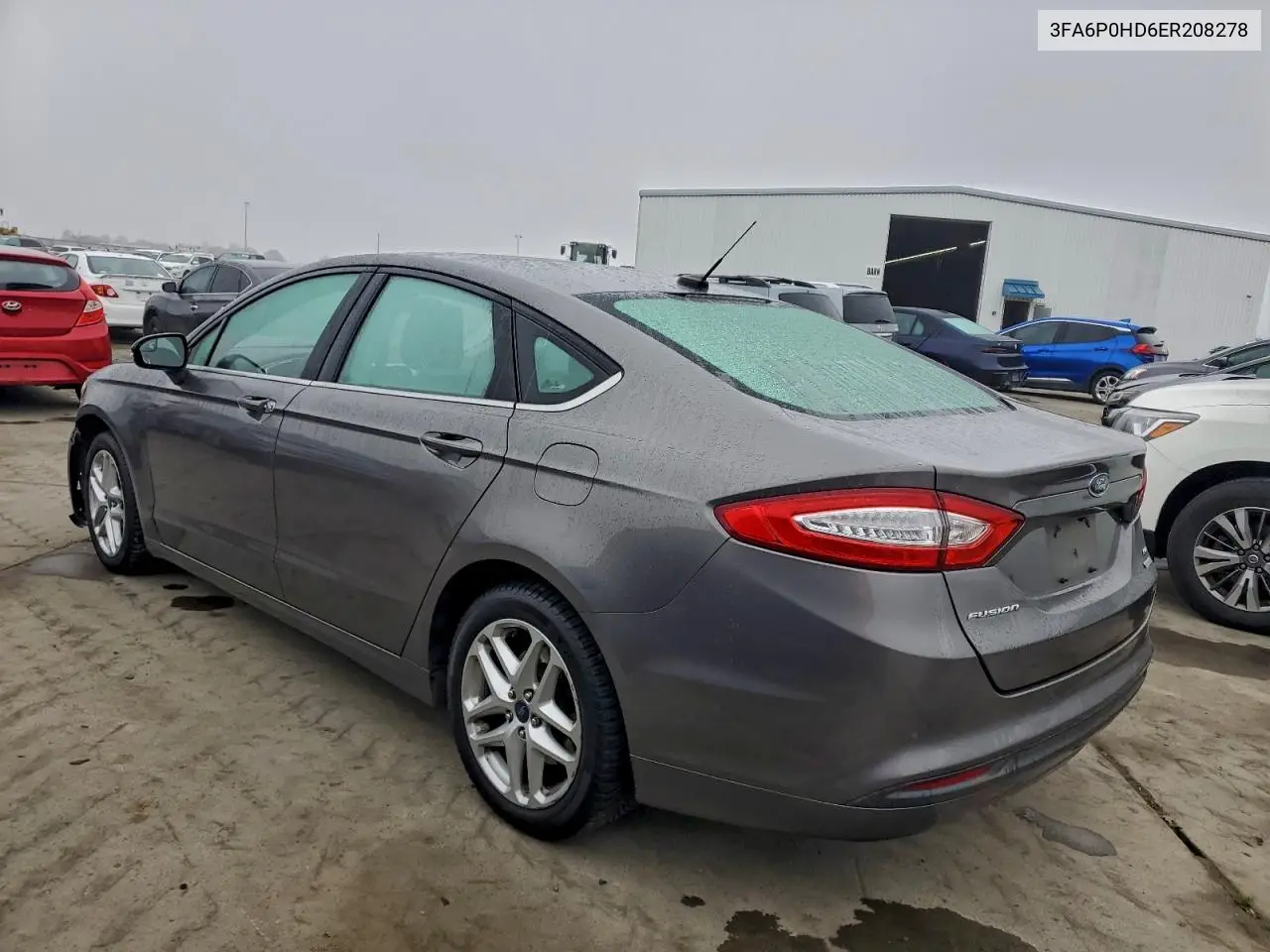3FA6P0HD6ER208278 2014 Ford Fusion Se
