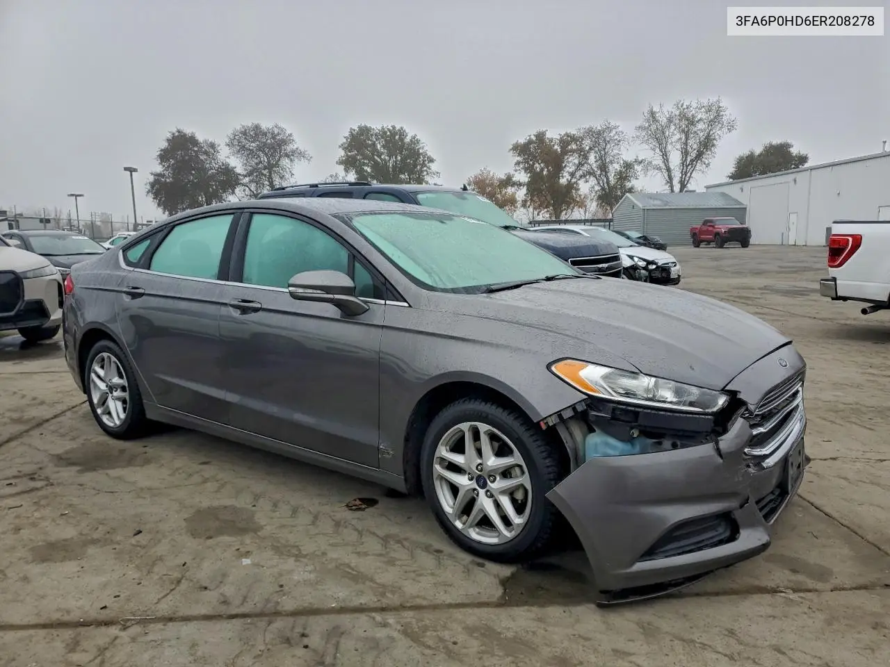 3FA6P0HD6ER208278 2014 Ford Fusion Se