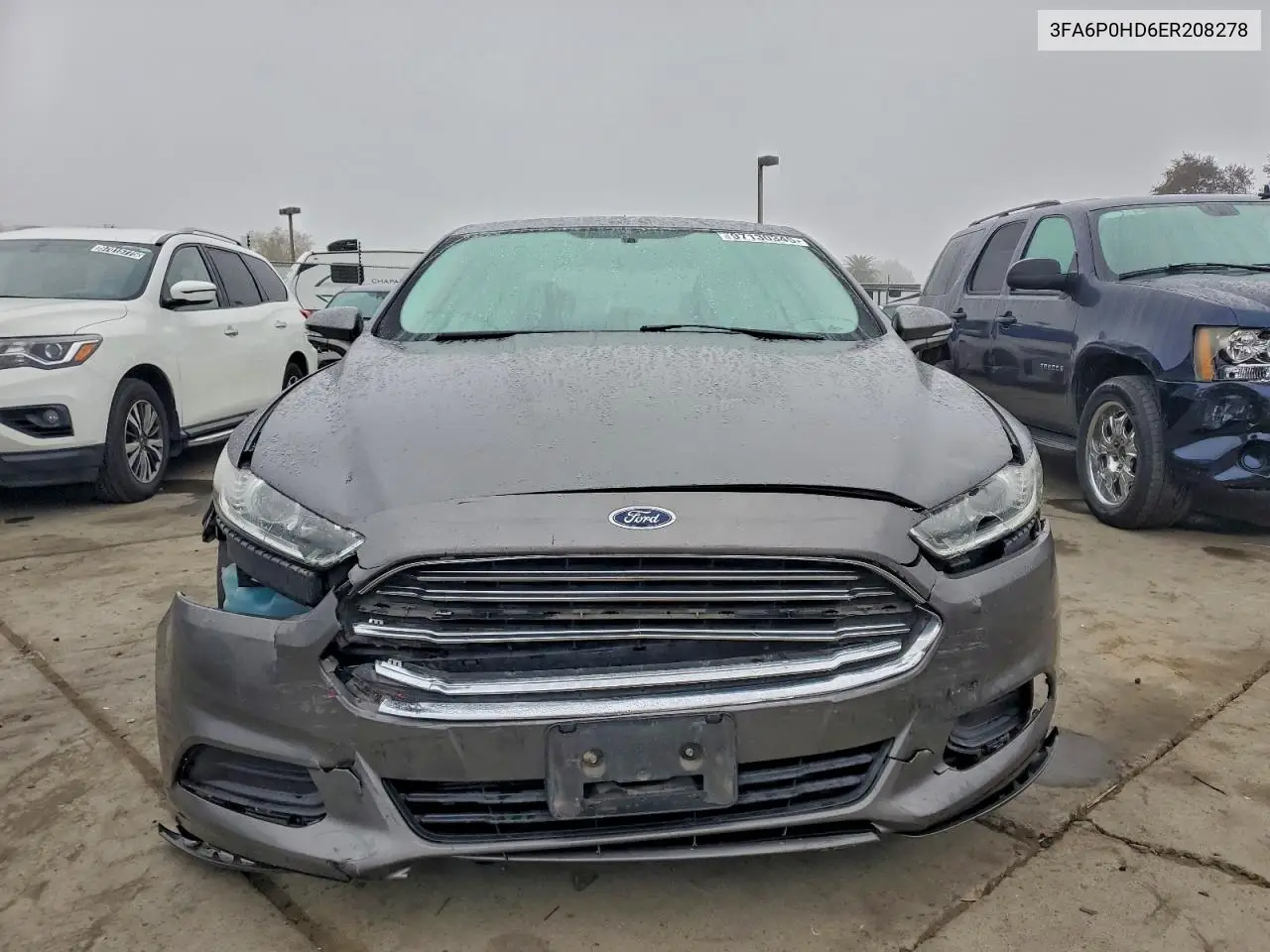 3FA6P0HD6ER208278 2014 Ford Fusion Se
