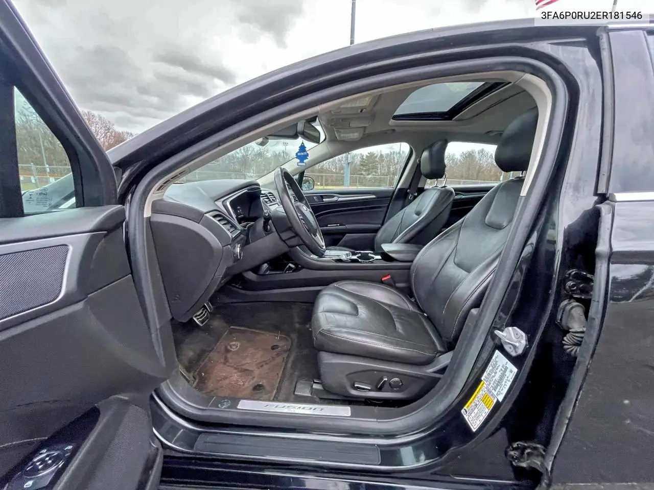 3FA6P0RU2ER181546 2014 Ford Fusion Titanium Hev
