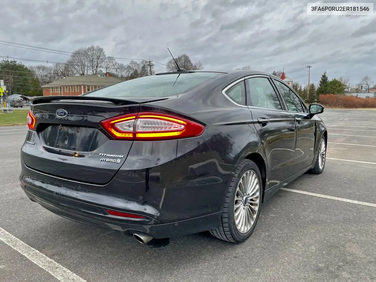 3FA6P0RU2ER181546 2014 Ford Fusion Titanium Hev