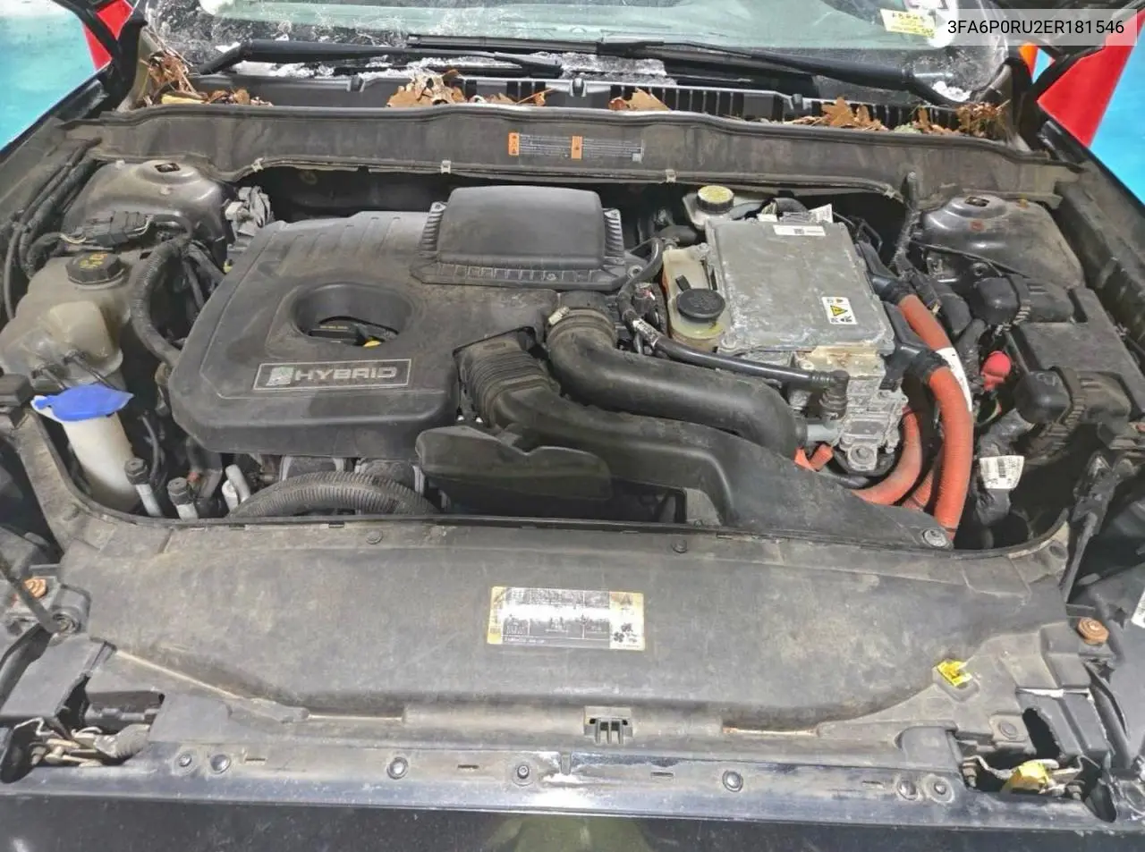 3FA6P0RU2ER181546 2014 Ford Fusion Titanium Hev