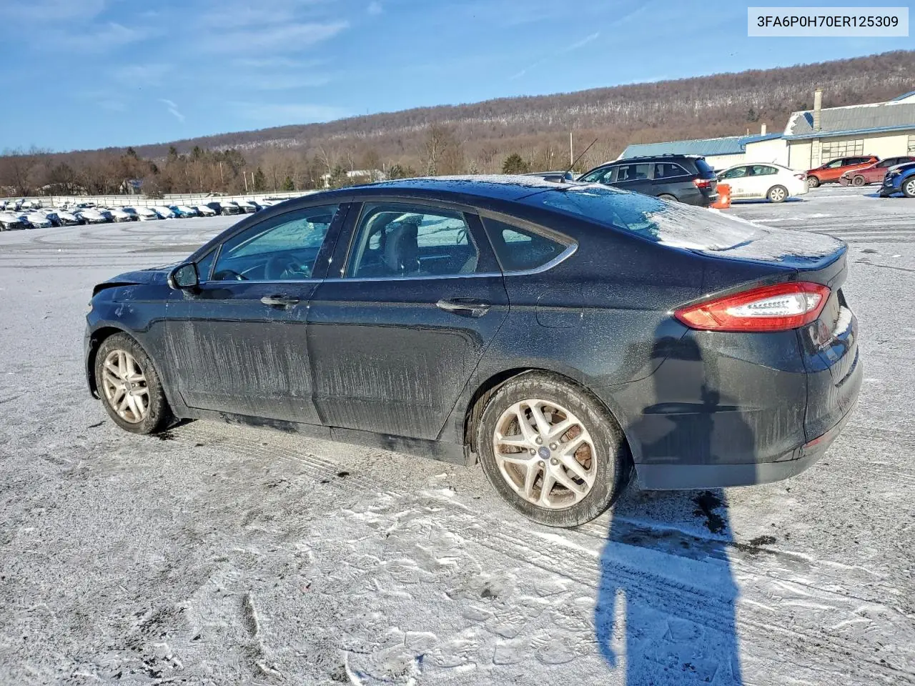 3FA6P0H70ER125309 2014 Ford Fusion Se
