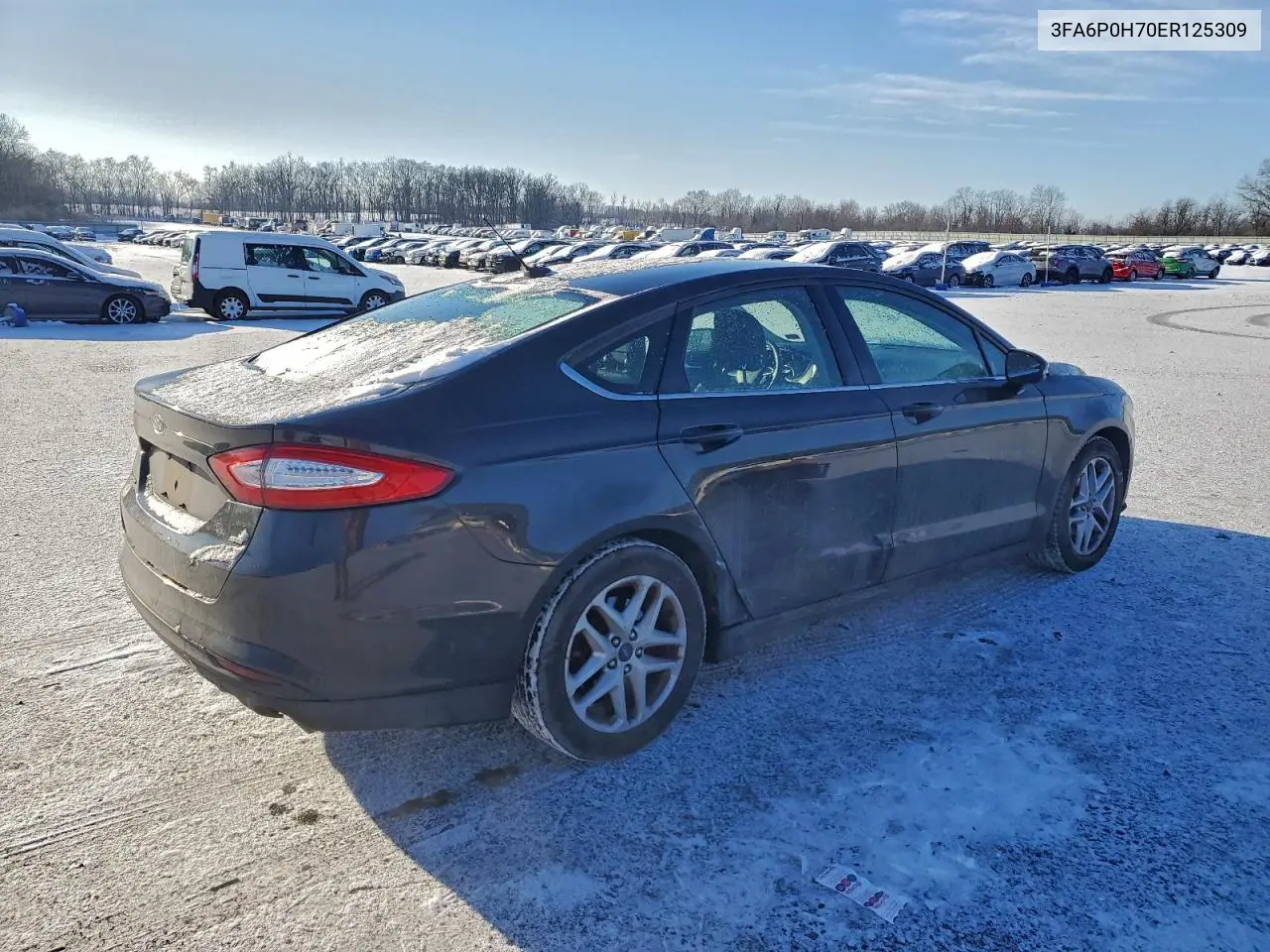 3FA6P0H70ER125309 2014 Ford Fusion Se