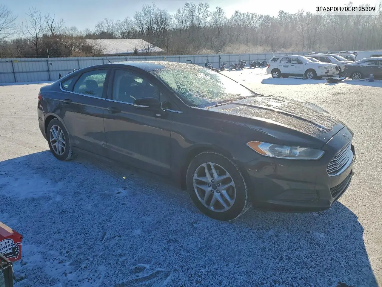 3FA6P0H70ER125309 2014 Ford Fusion Se