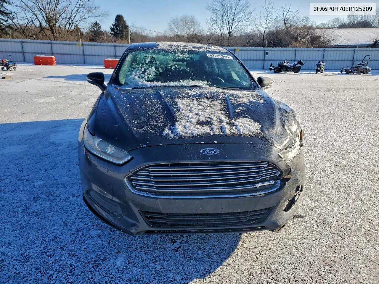3FA6P0H70ER125309 2014 Ford Fusion Se