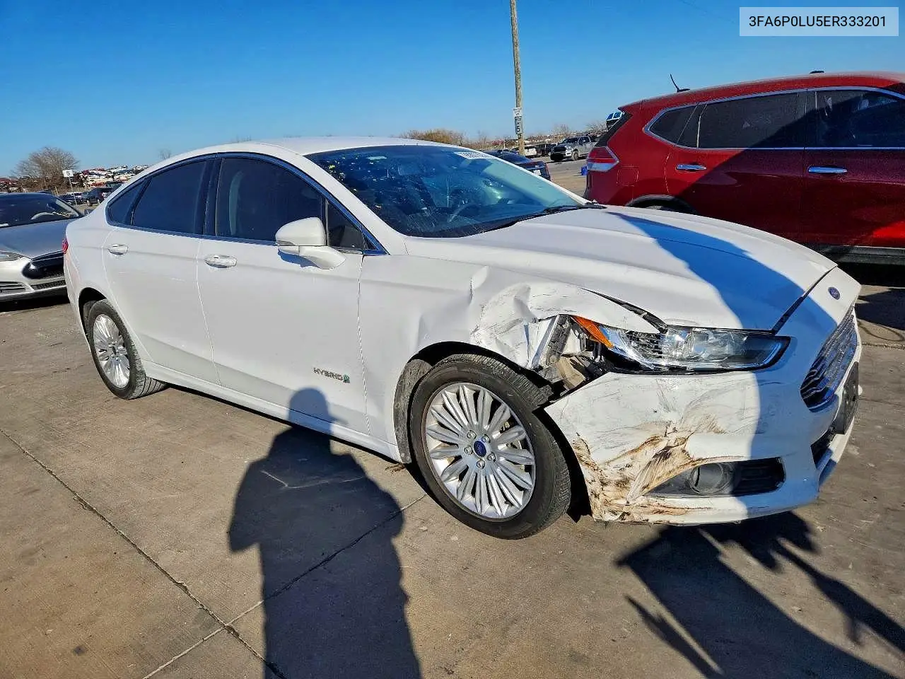 3FA6P0LU5ER333201 2014 Ford Fusion Se Hybrid