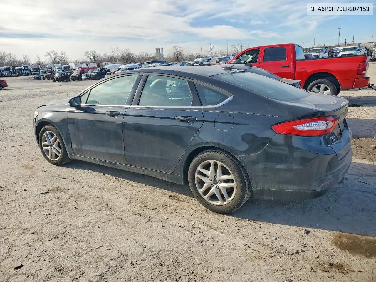 3FA6P0H70ER207153 2014 Ford Fusion Se
