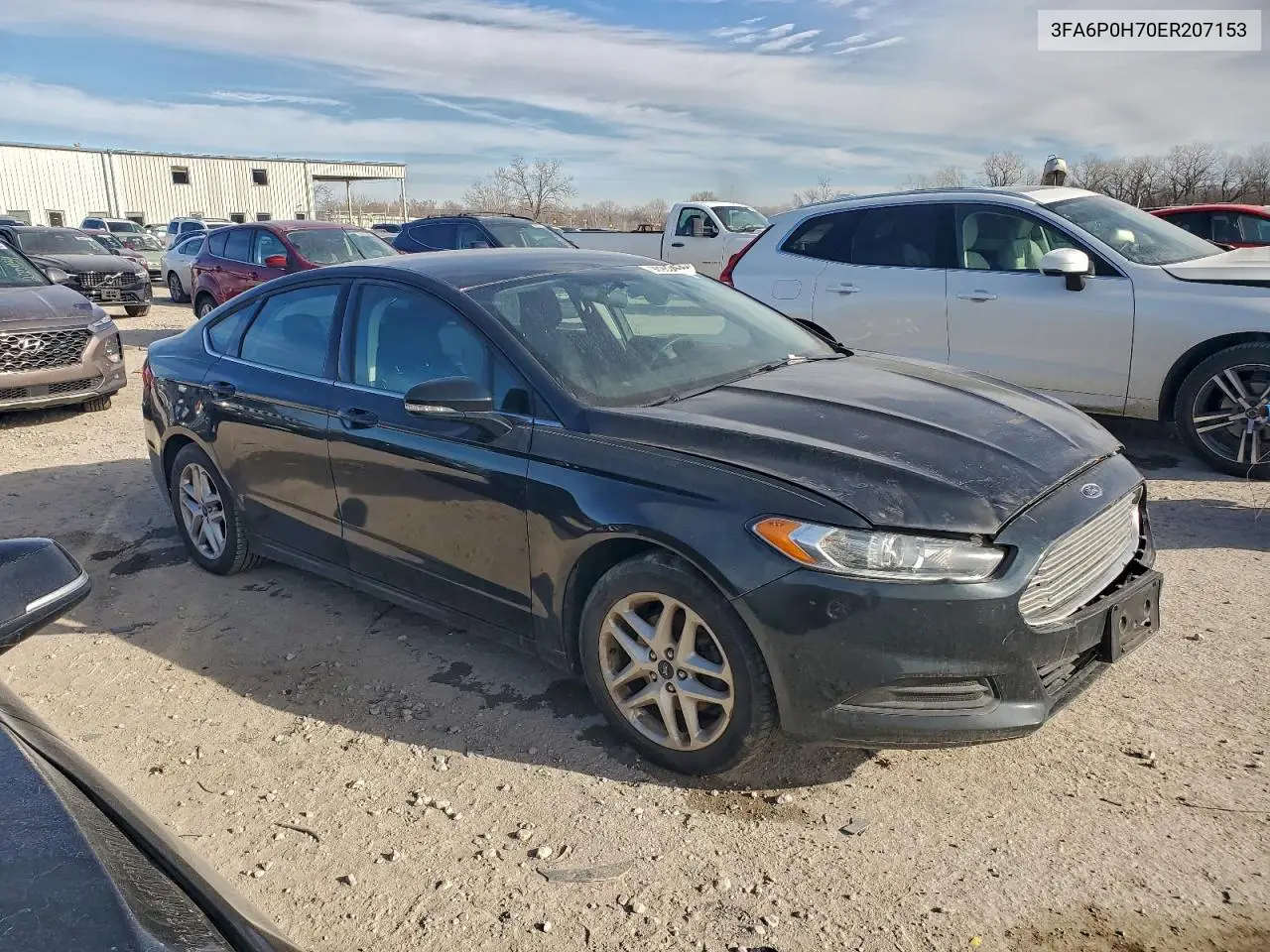 3FA6P0H70ER207153 2014 Ford Fusion Se