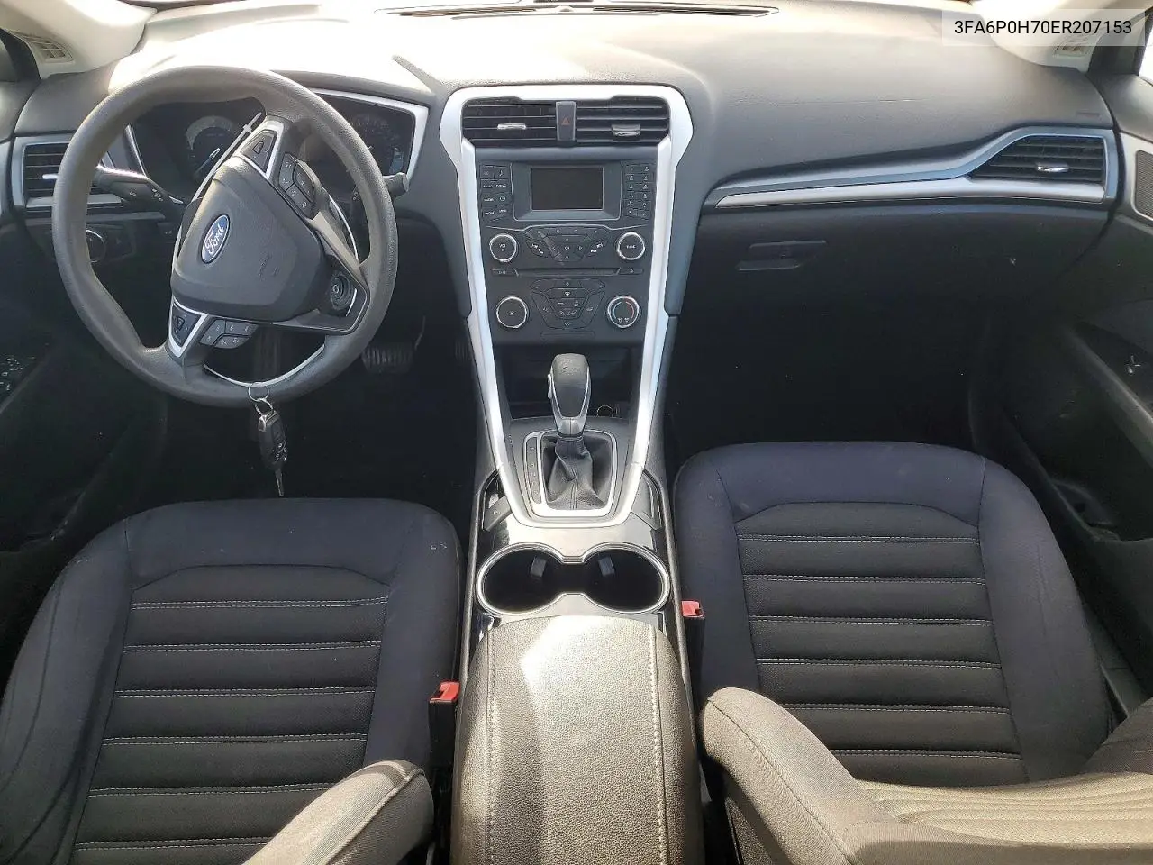 3FA6P0H70ER207153 2014 Ford Fusion Se