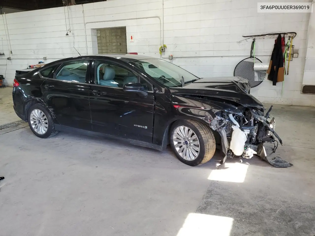3FA6P0UU0ER369019 2014 Ford Fusion S Hybrid