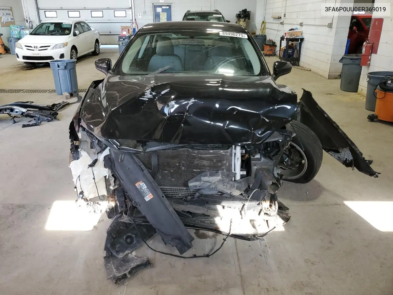 3FA6P0UU0ER369019 2014 Ford Fusion S Hybrid