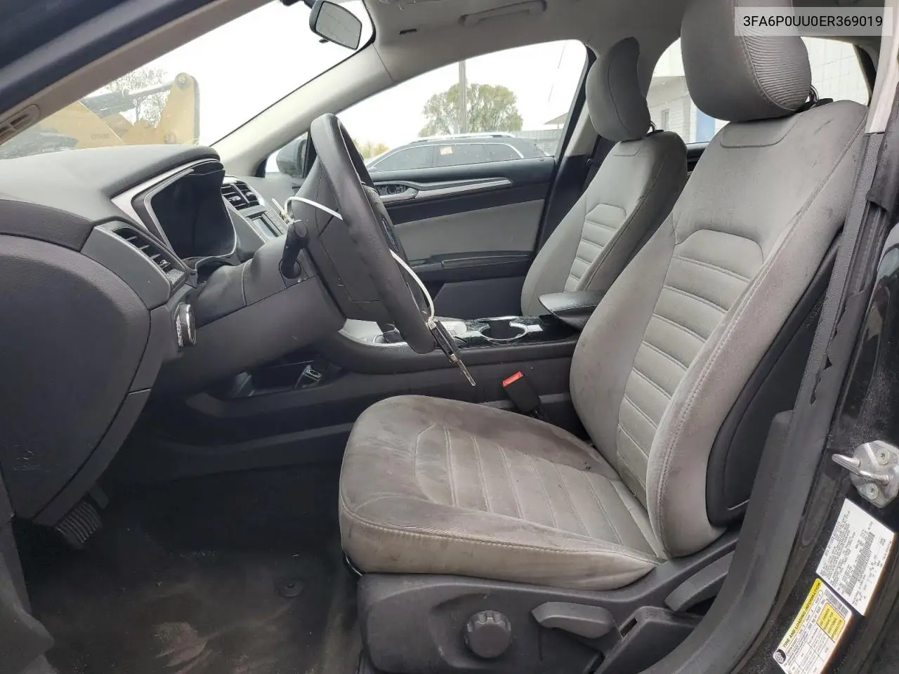 3FA6P0UU0ER369019 2014 Ford Fusion S Hybrid