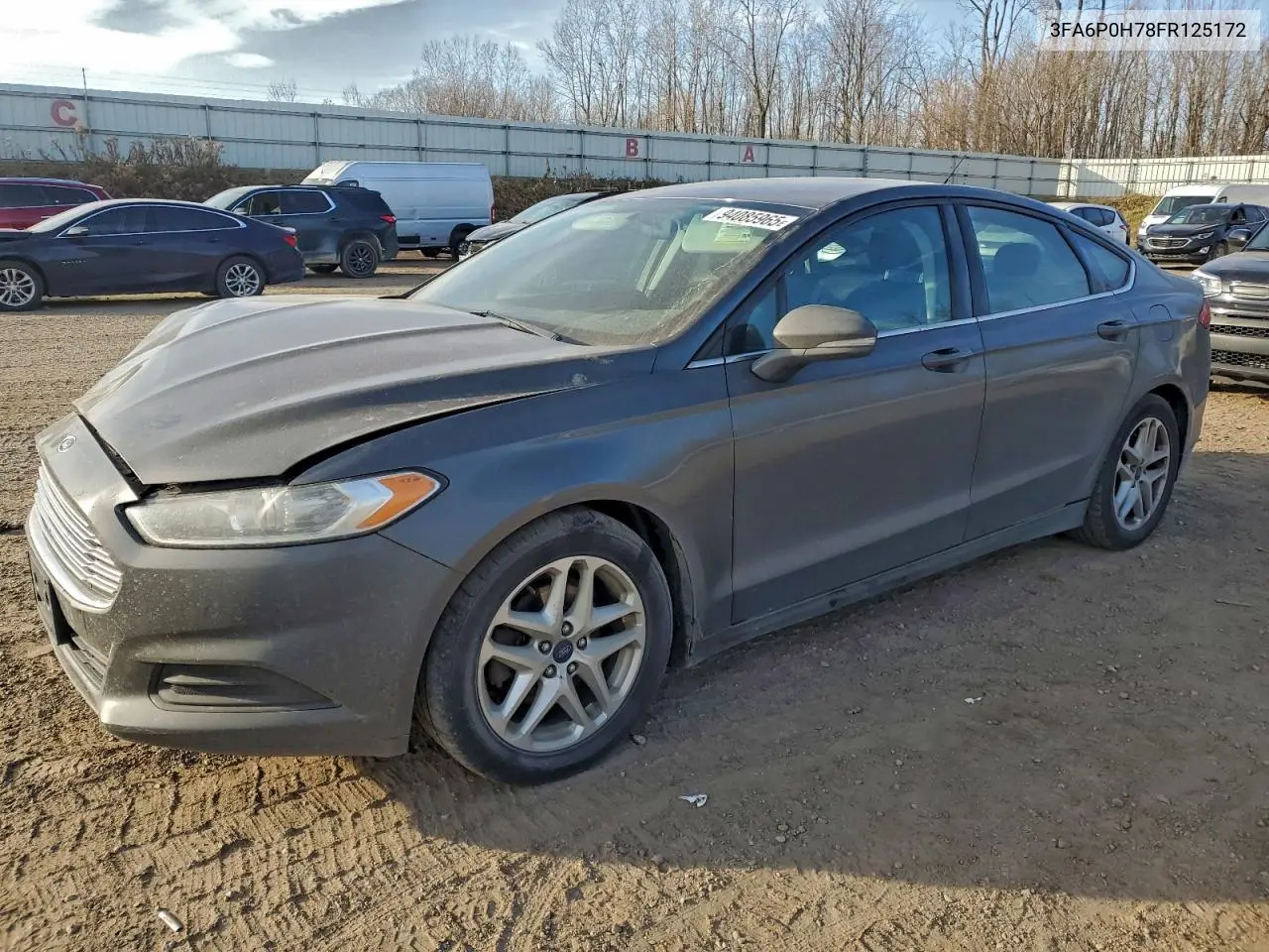 3FA6P0H78FR125172 2015 Ford Fusion Se