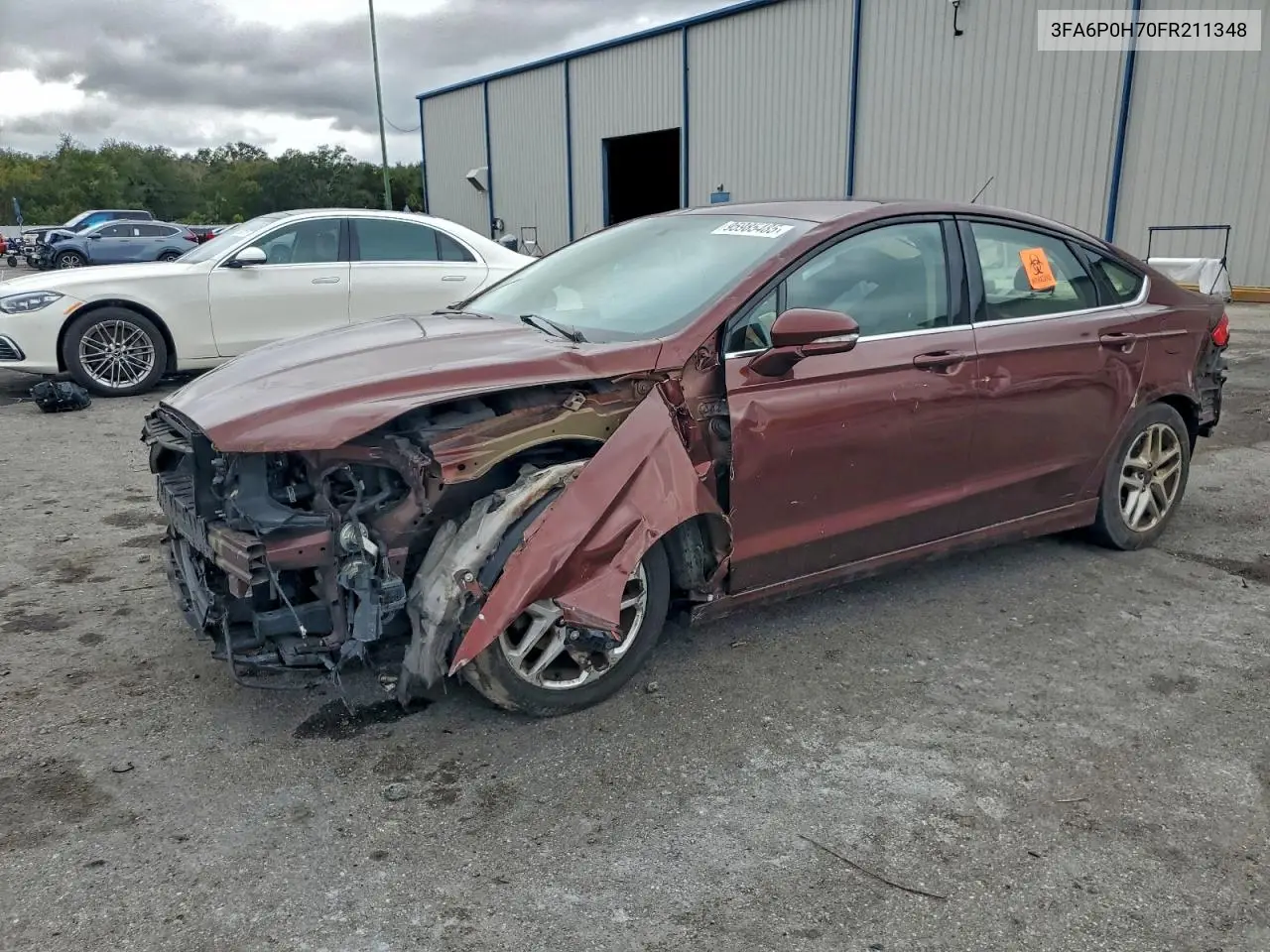 3FA6P0H70FR211348 2015 Ford Fusion Se