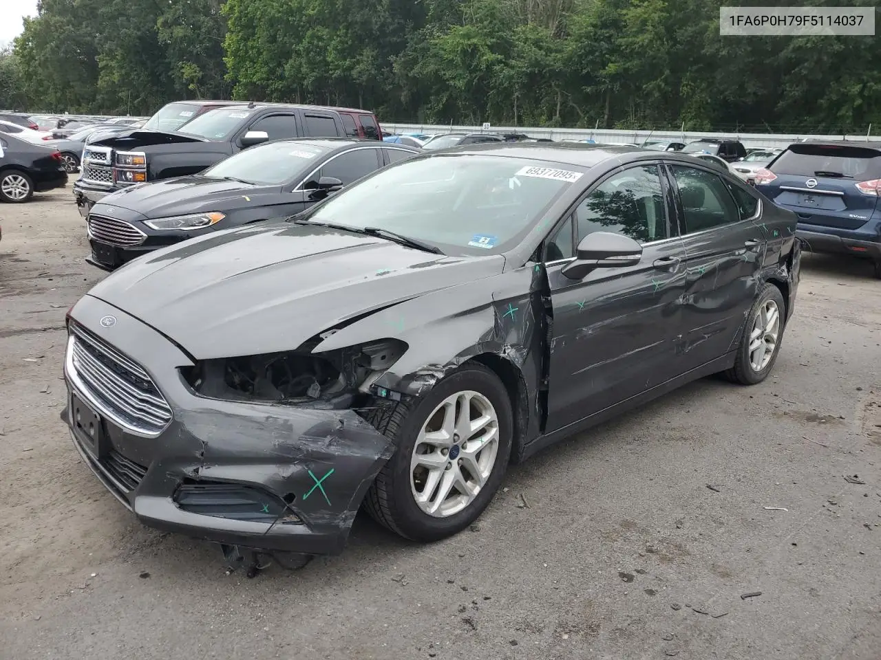 1FA6P0H79F5114037 2015 Ford Fusion Se