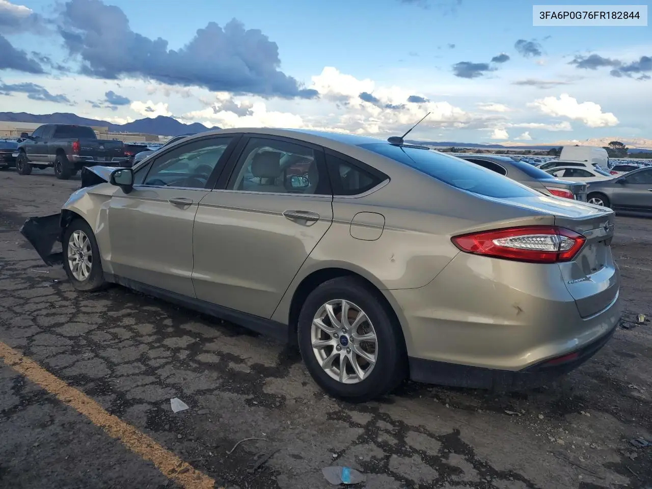 3FA6P0G76FR182844 2015 Ford Fusion S