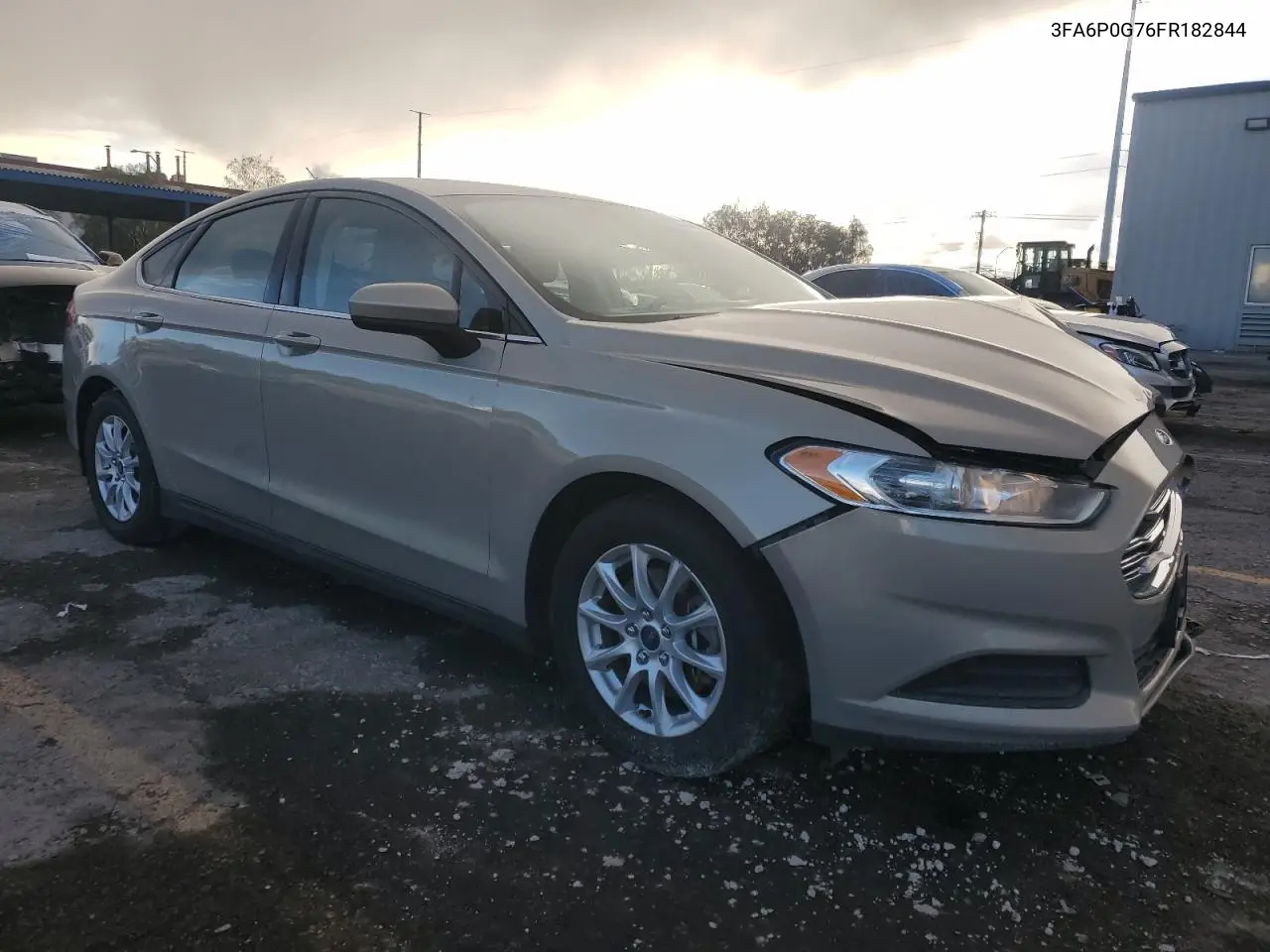 3FA6P0G76FR182844 2015 Ford Fusion S