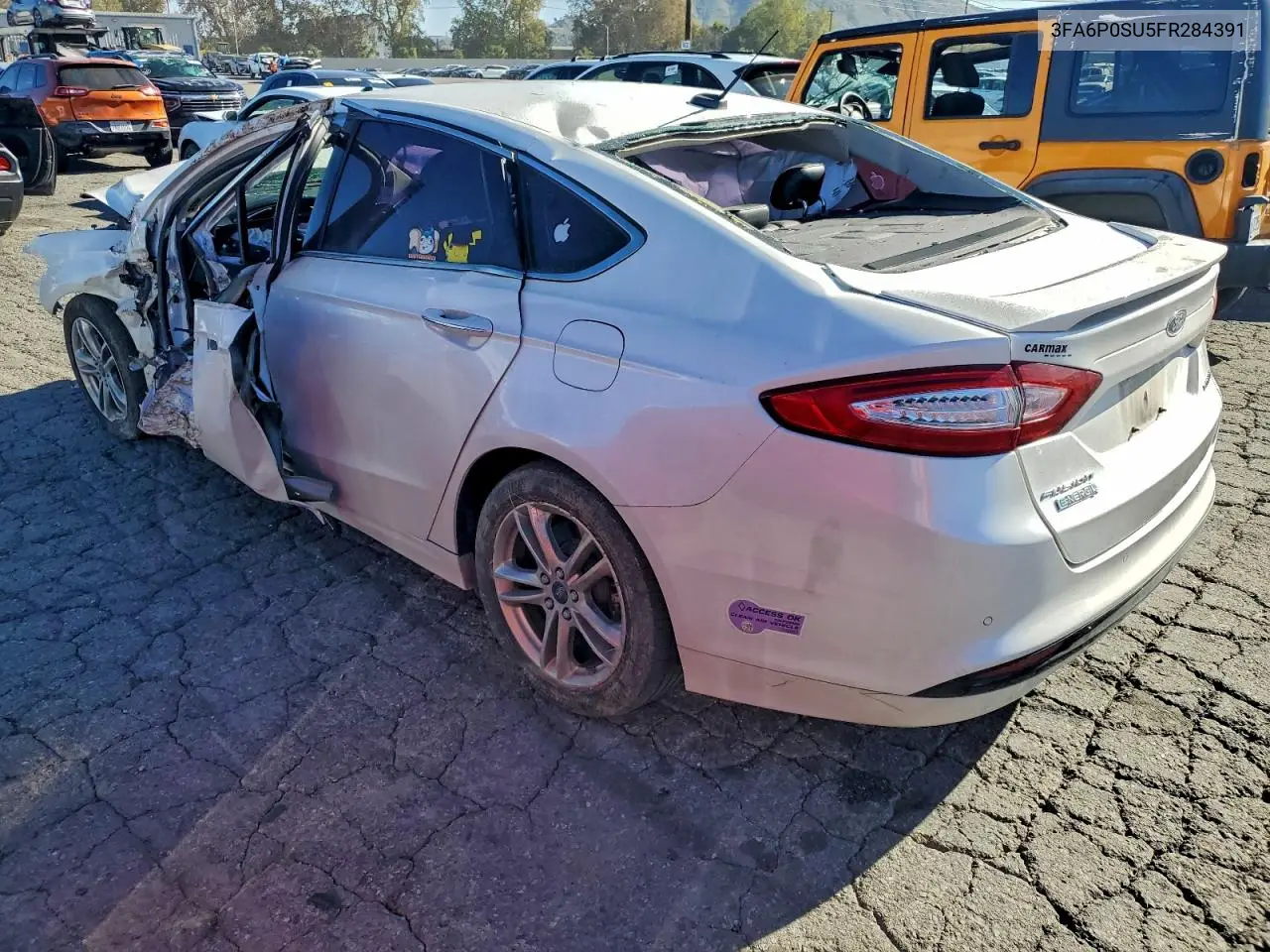 3FA6P0SU5FR284391 2015 Ford Fusion Titanium Phev