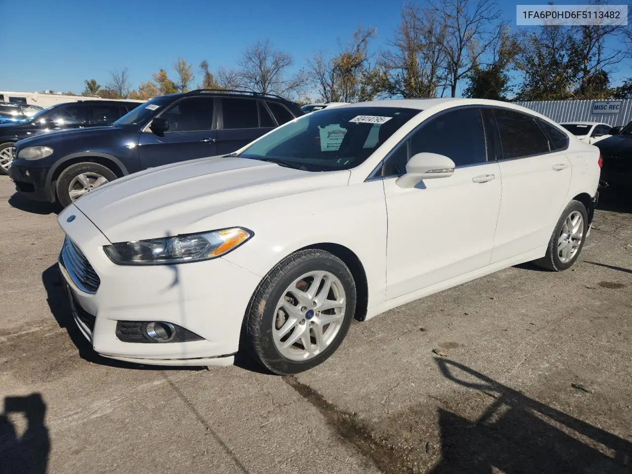 1FA6P0HD6F5113482 2015 Ford Fusion Se