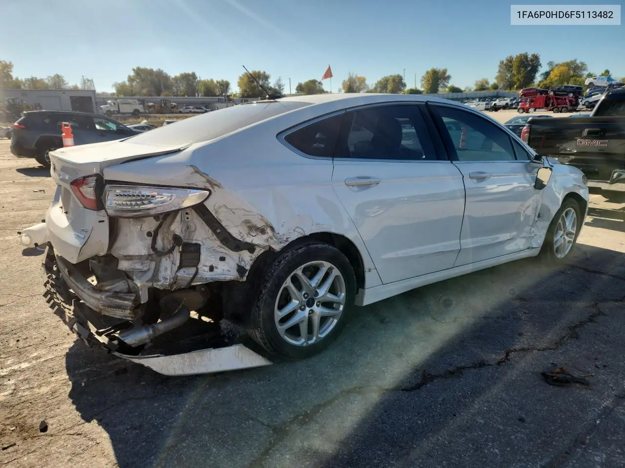 1FA6P0HD6F5113482 2015 Ford Fusion Se
