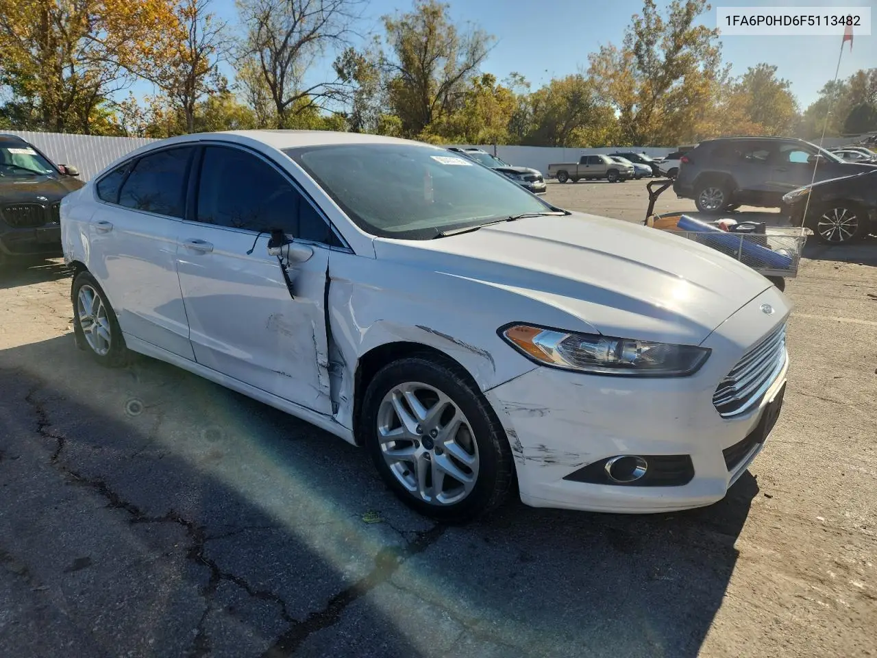 1FA6P0HD6F5113482 2015 Ford Fusion Se