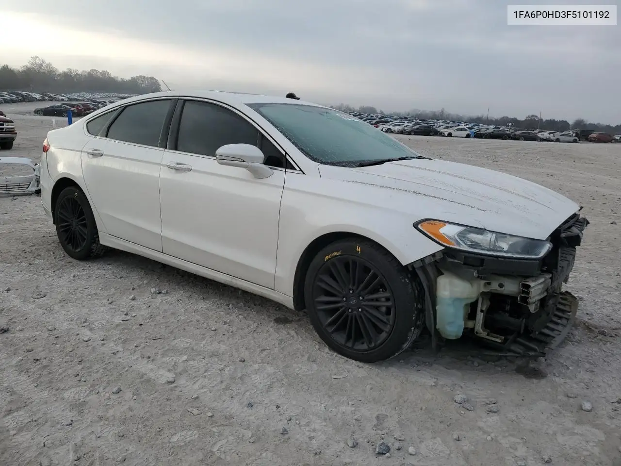 1FA6P0HD3F5101192 2015 Ford Fusion Se