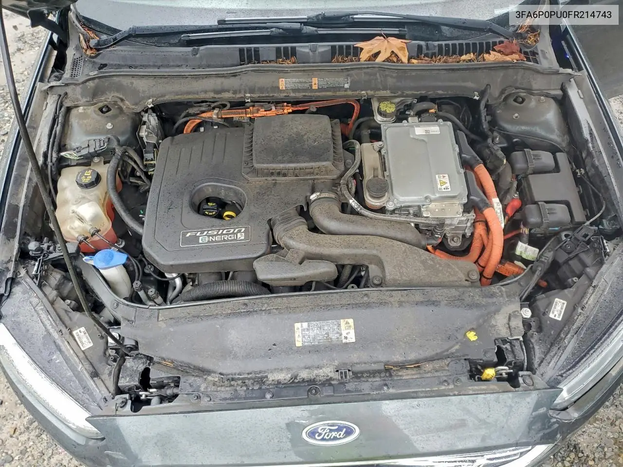 3FA6P0PU0FR214743 2015 Ford Fusion Se Phev