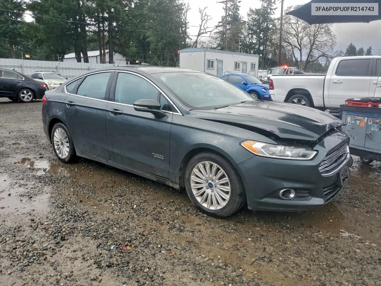 3FA6P0PU0FR214743 2015 Ford Fusion Se Phev
