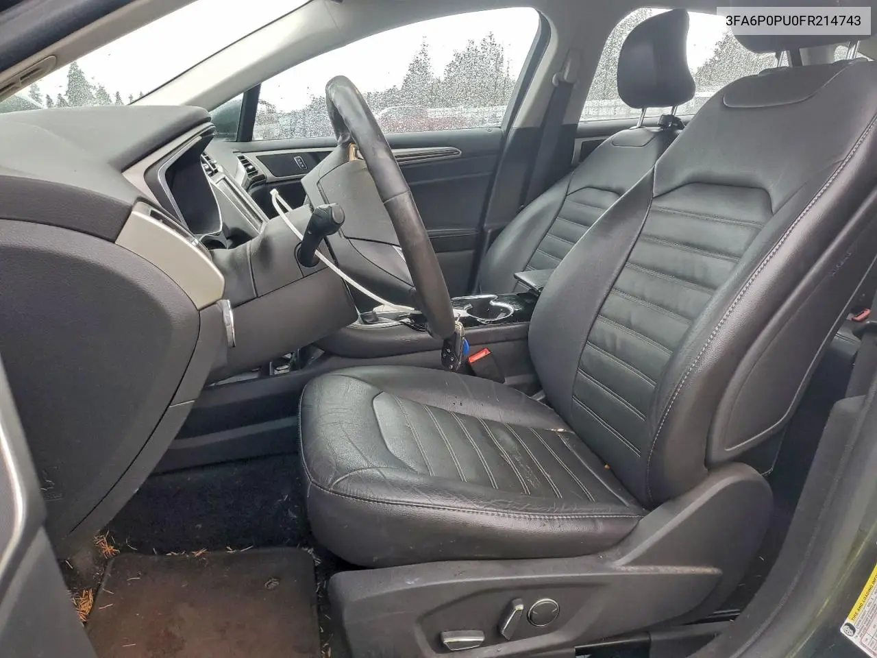3FA6P0PU0FR214743 2015 Ford Fusion Se Phev