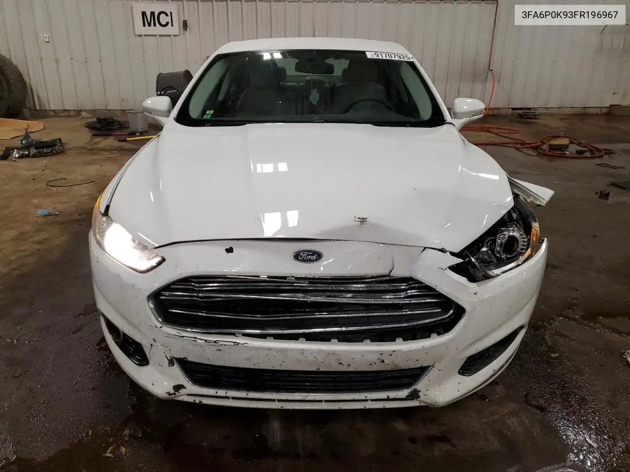 3FA6P0K93FR196967 2015 Ford Fusion Titanium