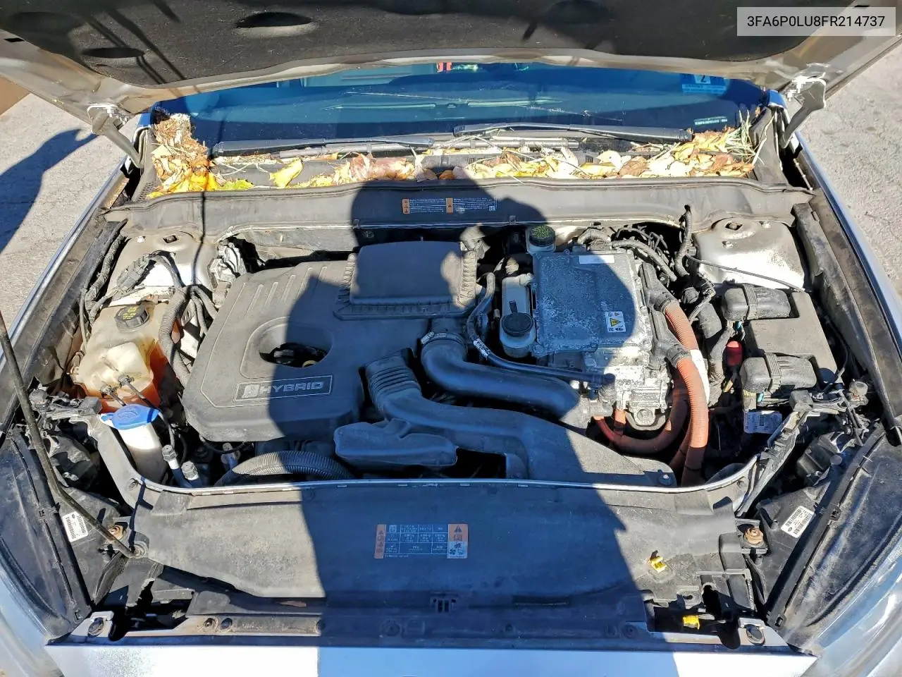 3FA6P0LU8FR214737 2015 Ford Fusion Se Hybrid