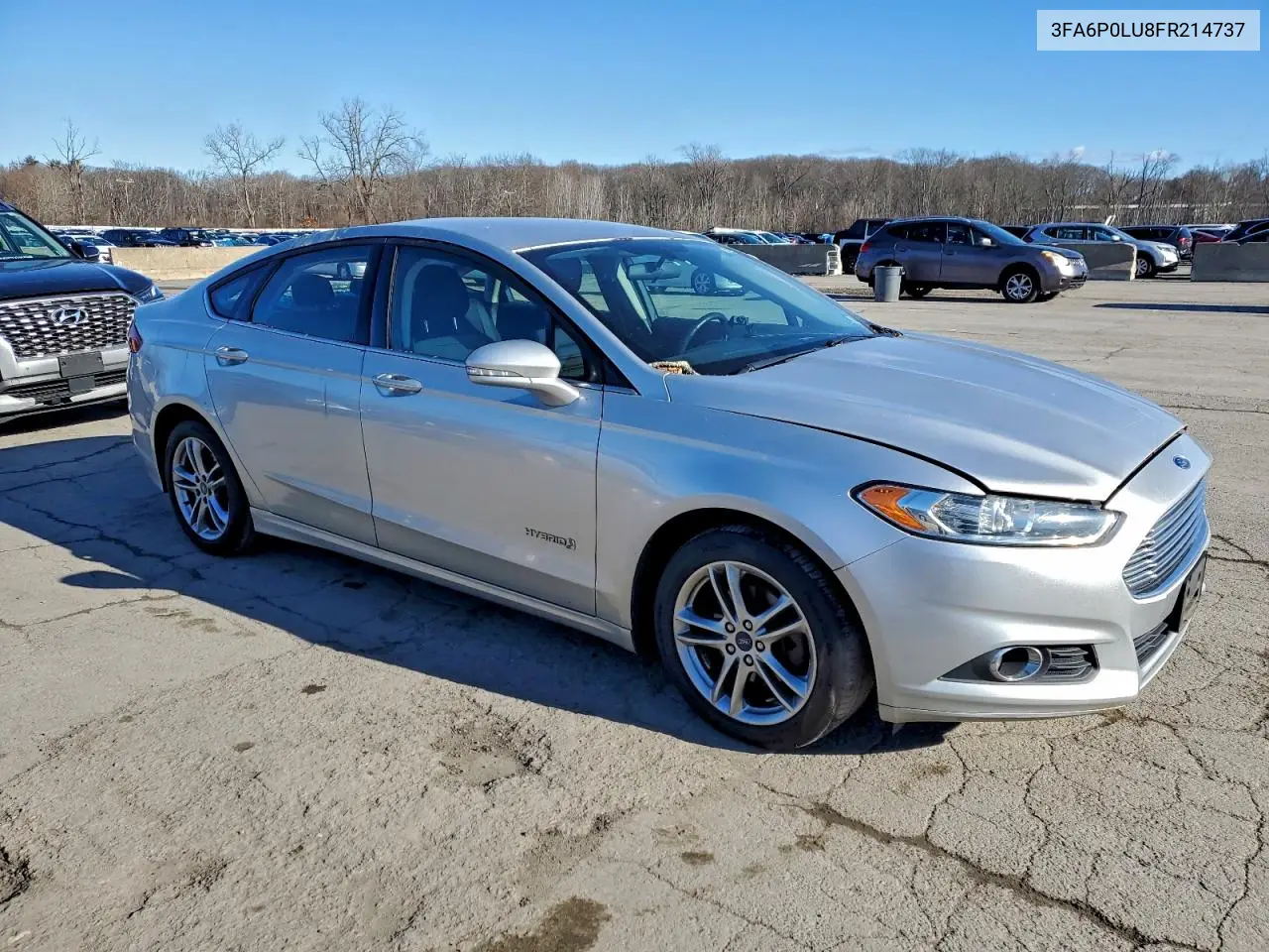 3FA6P0LU8FR214737 2015 Ford Fusion Se Hybrid
