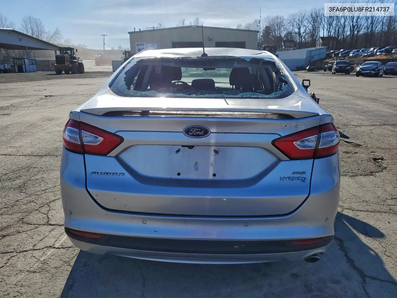 3FA6P0LU8FR214737 2015 Ford Fusion Se Hybrid