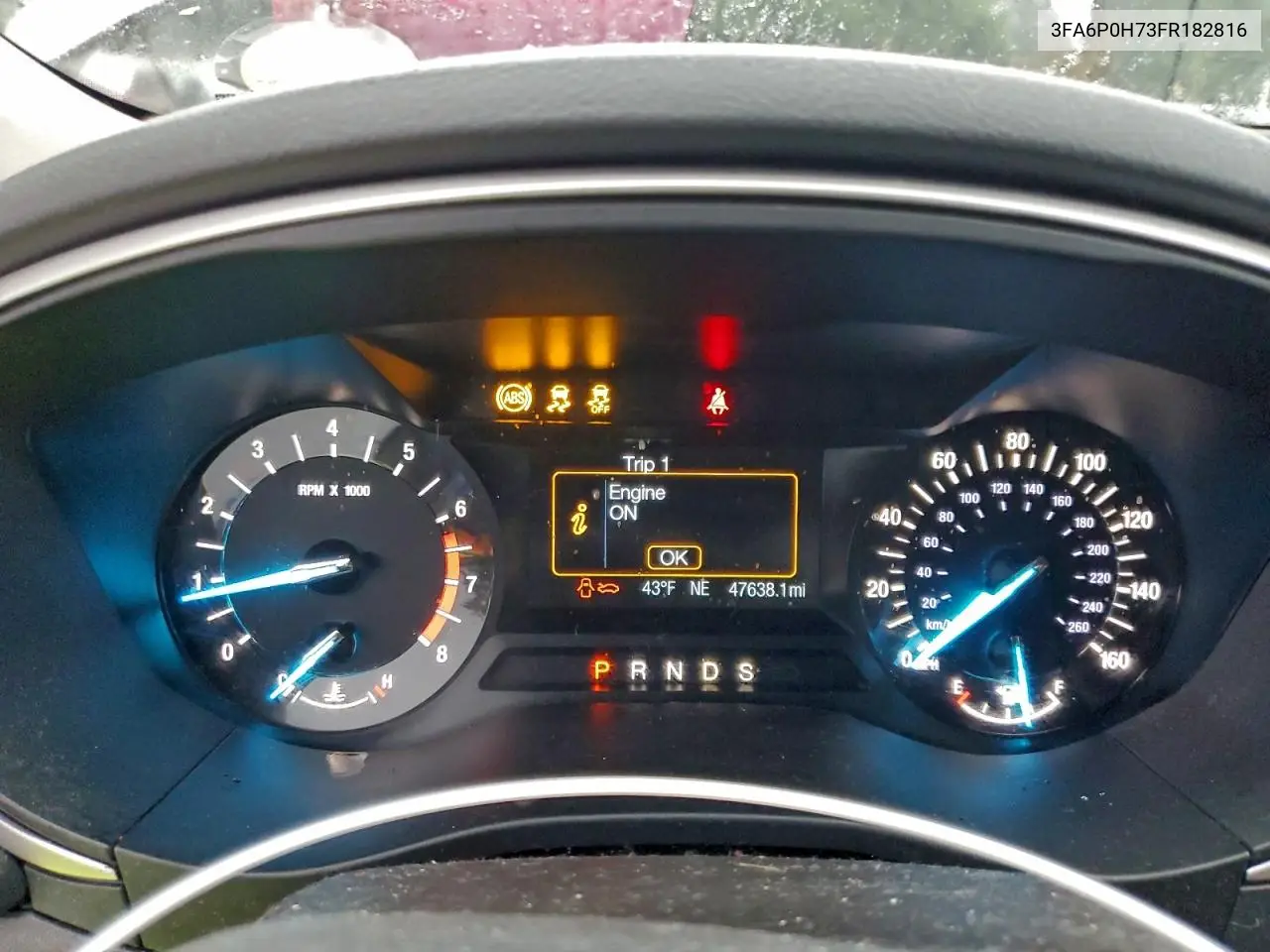 3FA6P0H73FR182816 2015 Ford Fusion Se