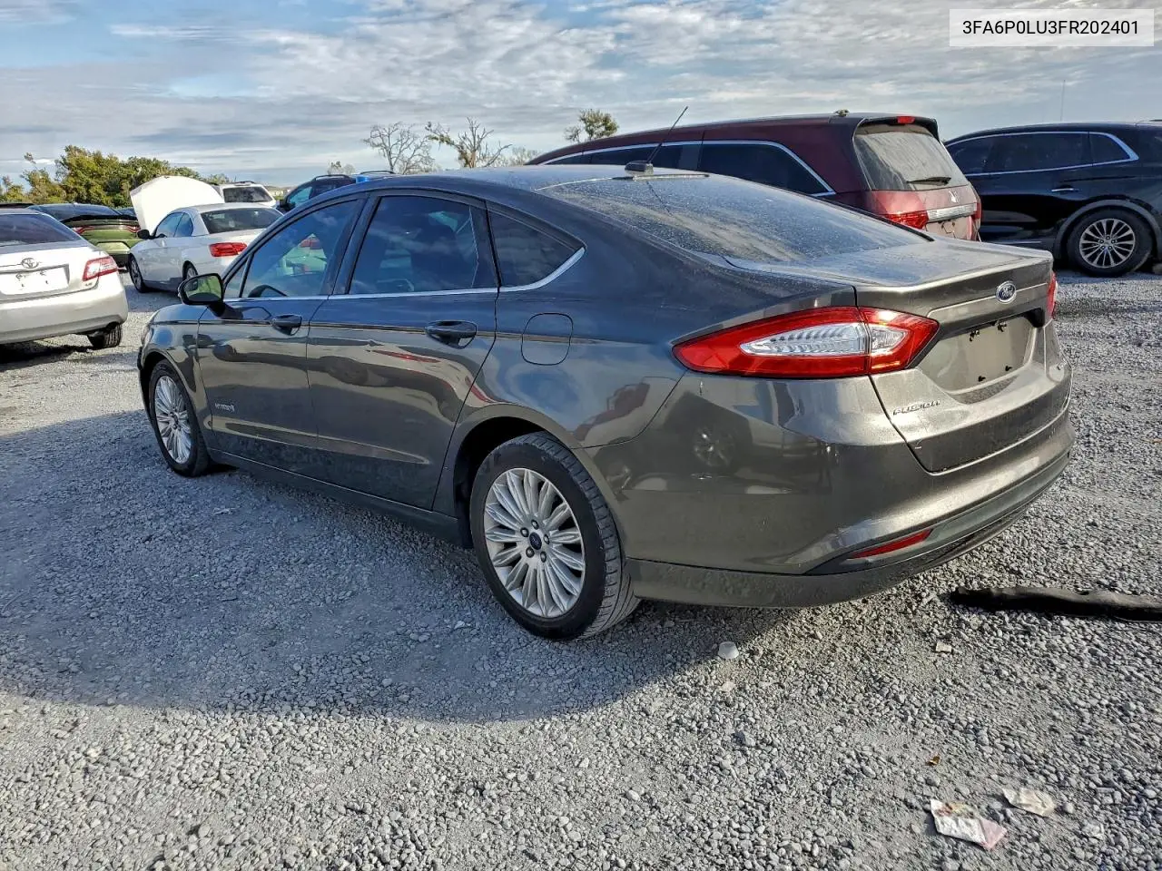 3FA6P0LU3FR202401 2015 Ford Fusion Se Hybrid