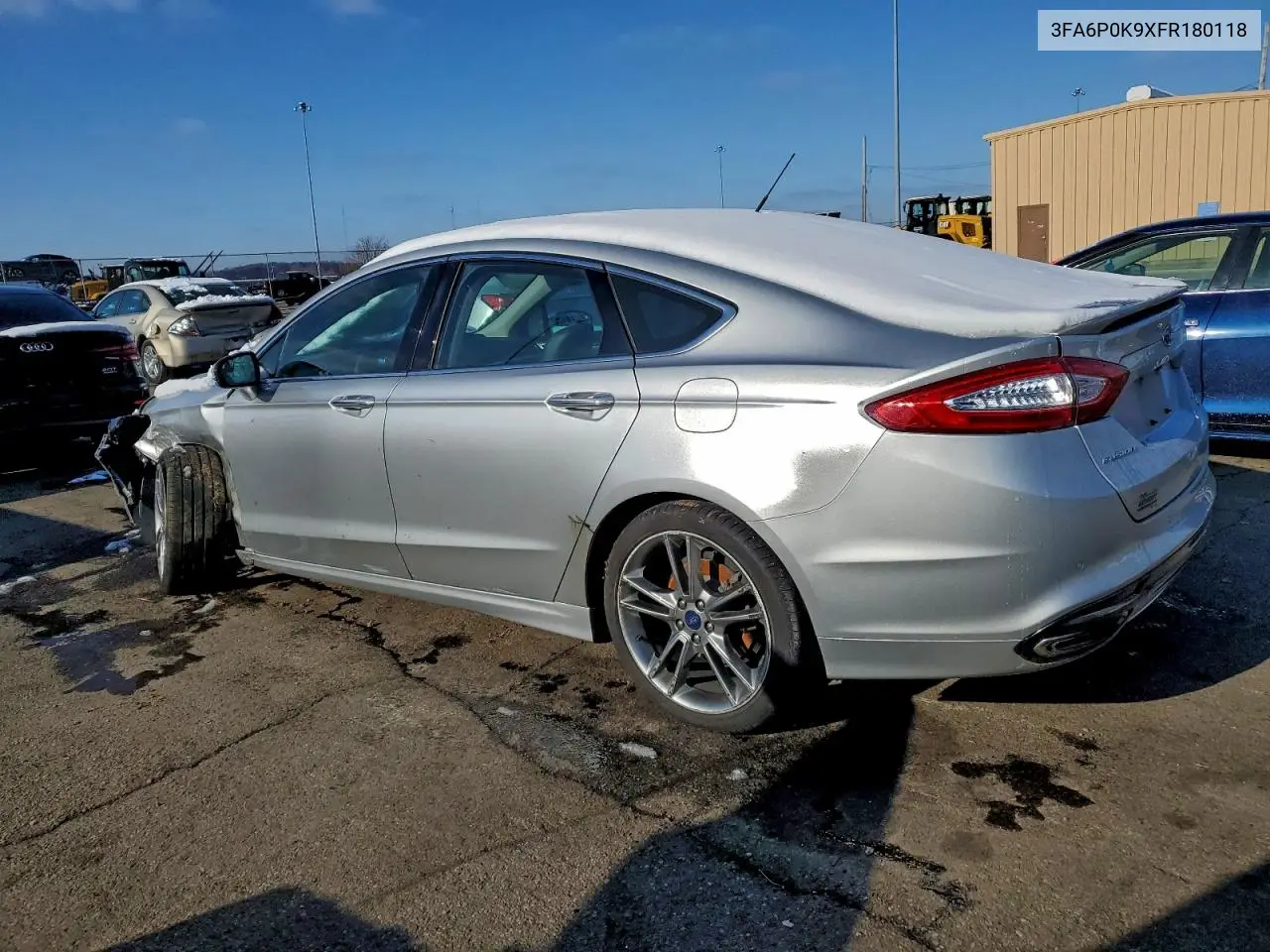3FA6P0K9XFR180118 2015 Ford Fusion Titanium