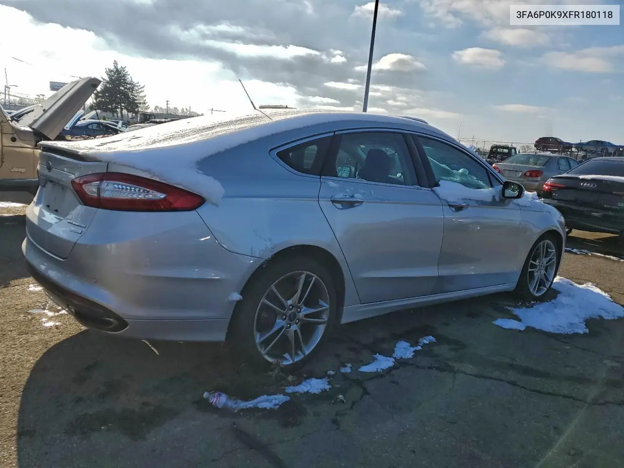 3FA6P0K9XFR180118 2015 Ford Fusion Titanium