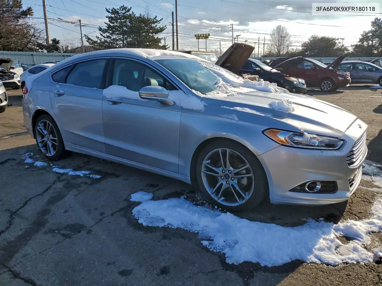 3FA6P0K9XFR180118 2015 Ford Fusion Titanium