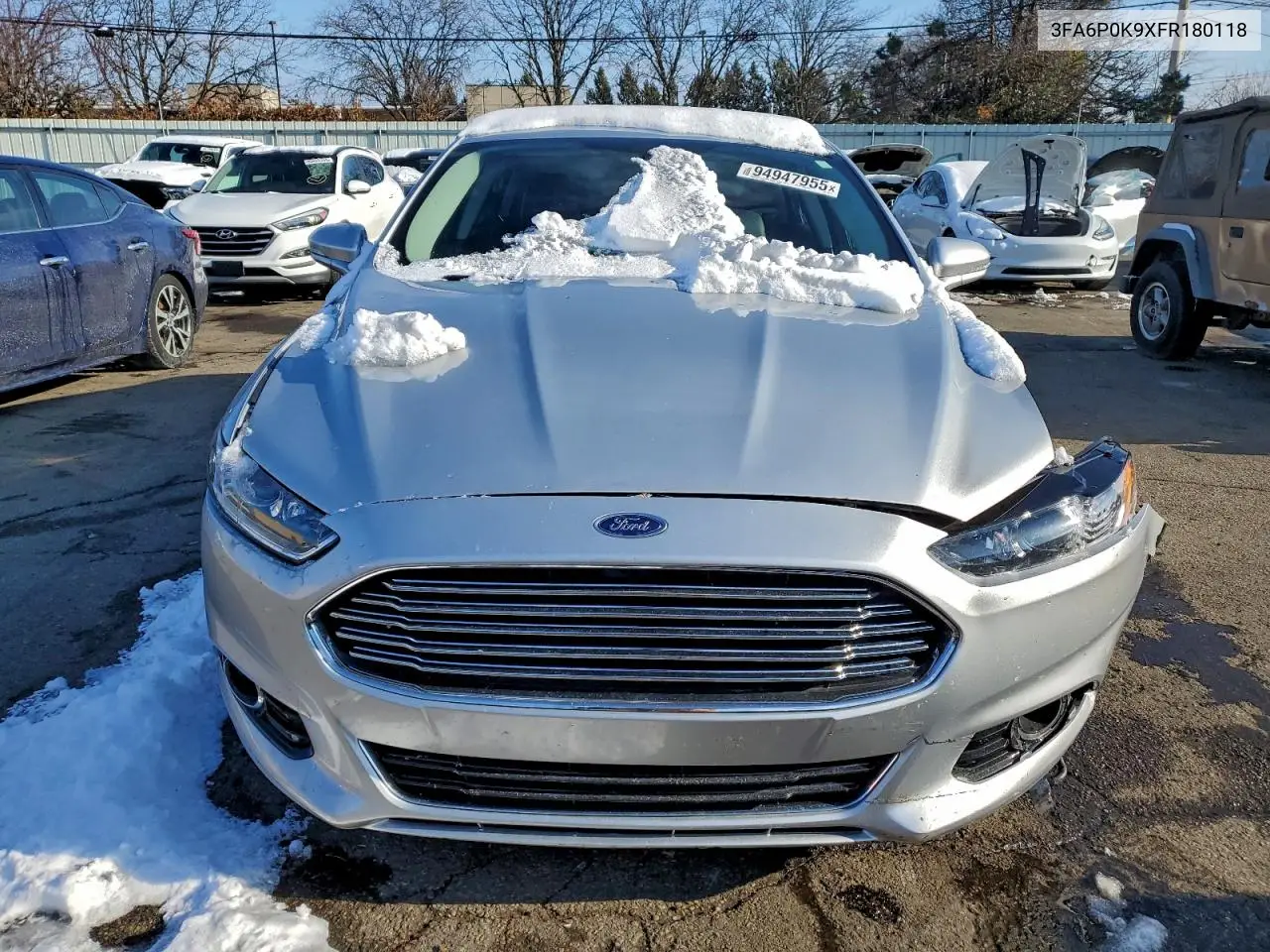 3FA6P0K9XFR180118 2015 Ford Fusion Titanium