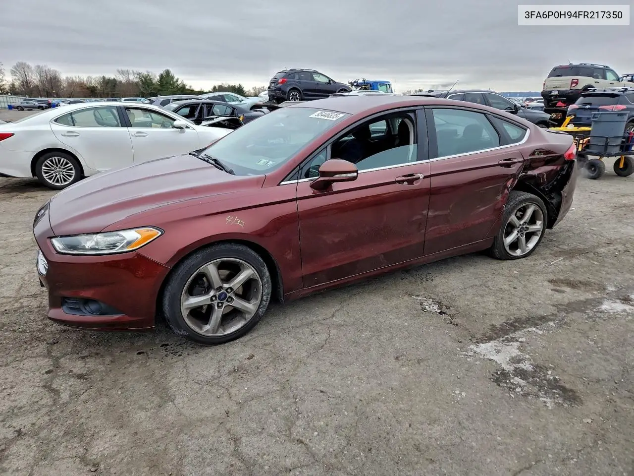 3FA6P0H94FR217350 2015 Ford Fusion Se