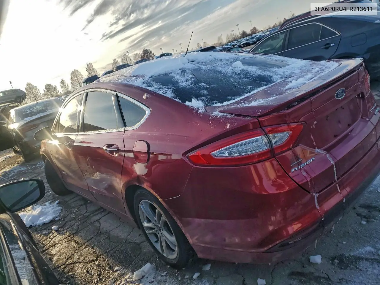 3FA6P0RU4FR213611 2015 Ford Fusion Titanium Hev