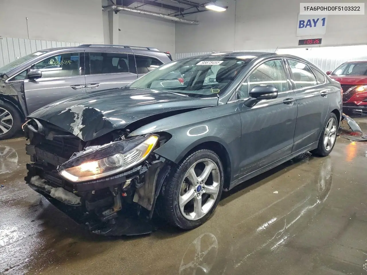 1FA6P0HD0F5103322 2015 Ford Fusion Se