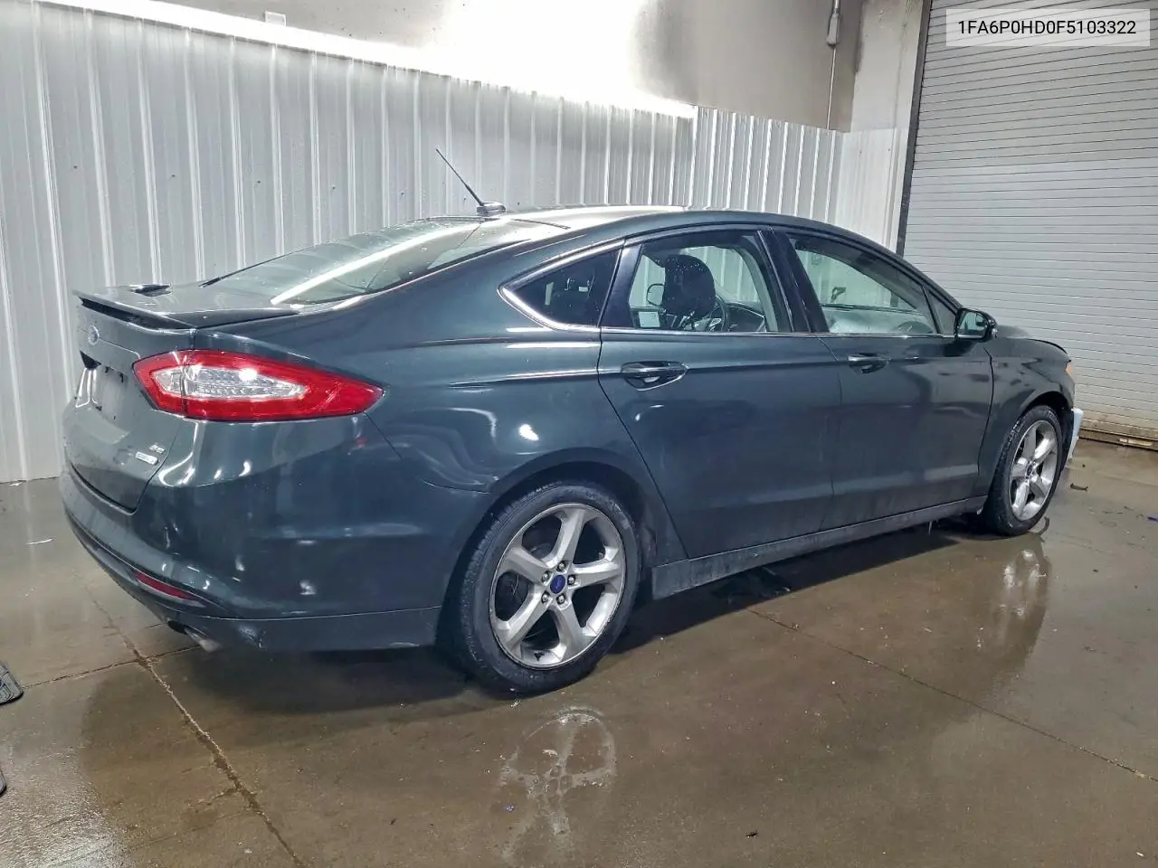 1FA6P0HD0F5103322 2015 Ford Fusion Se