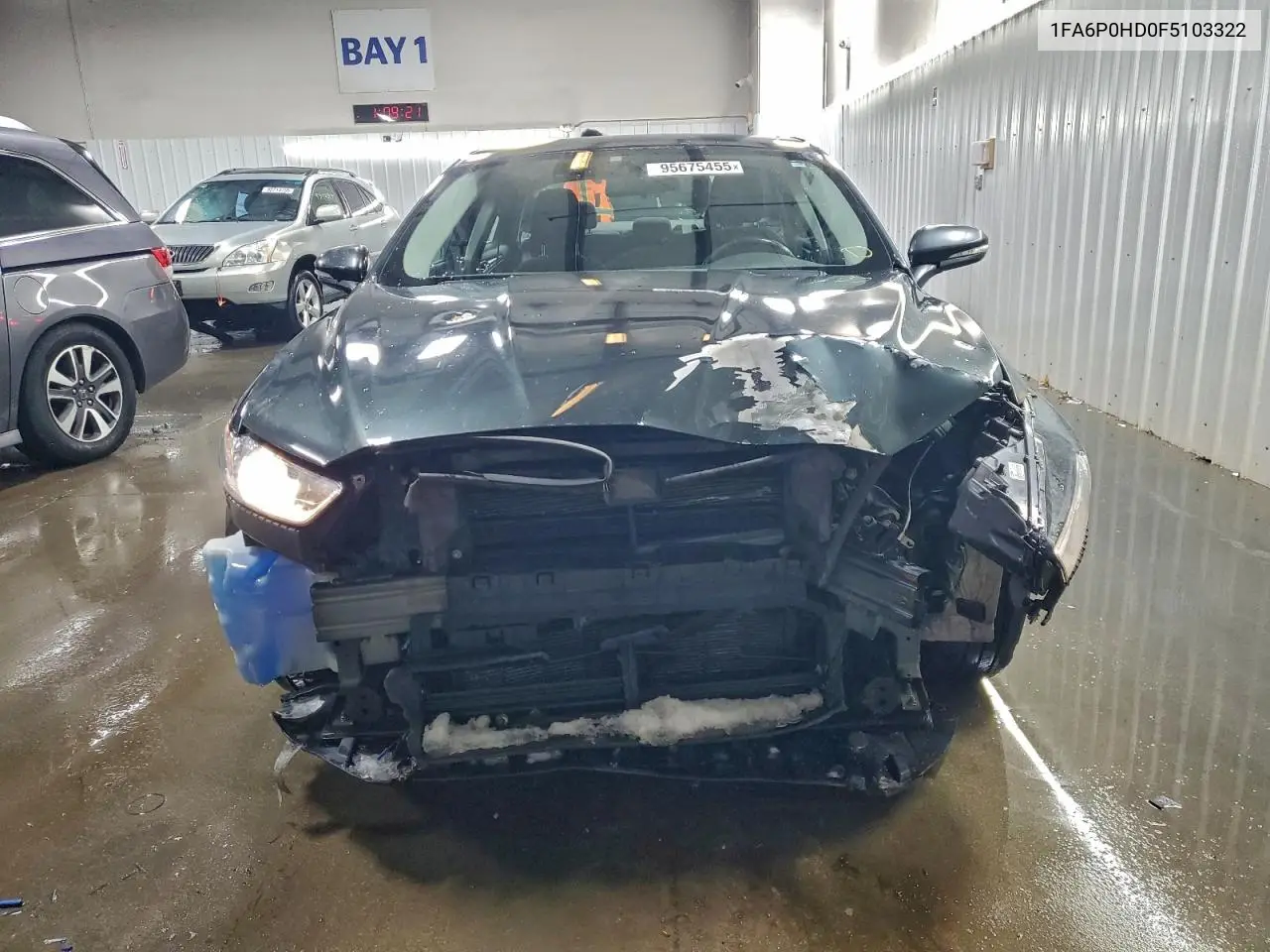 1FA6P0HD0F5103322 2015 Ford Fusion Se