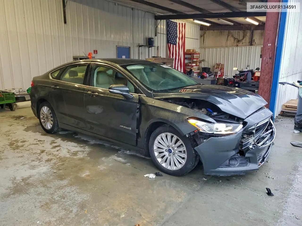 3FA6P0LU0FR134591 2015 Ford Fusion Se Hybrid