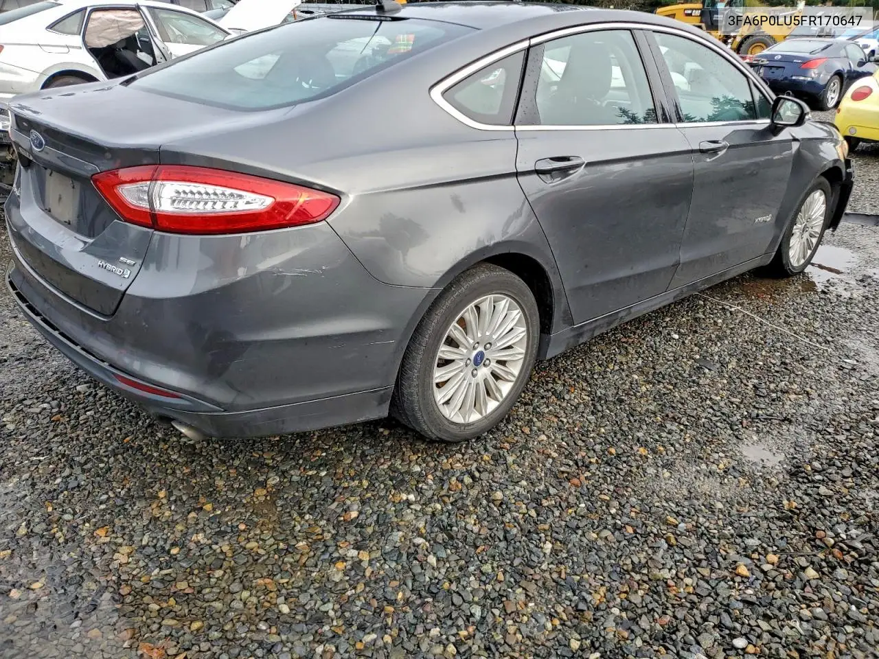 3FA6P0LU5FR170647 2015 Ford Fusion Se Hybrid