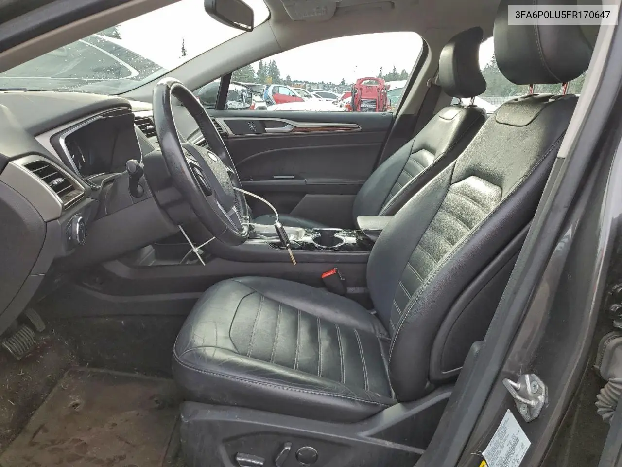 3FA6P0LU5FR170647 2015 Ford Fusion Se Hybrid