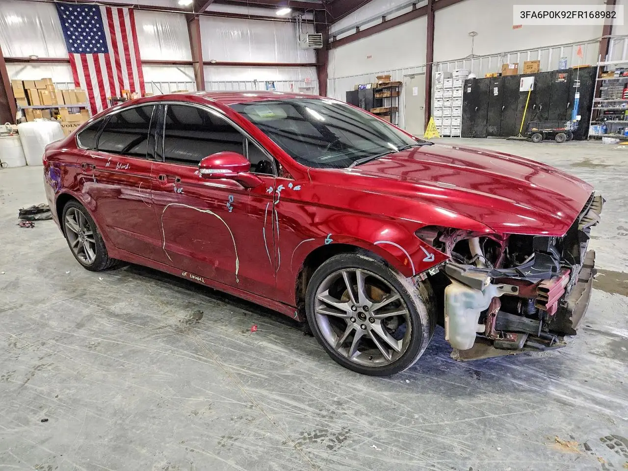 3FA6P0K92FR168982 2015 Ford Fusion Titanium