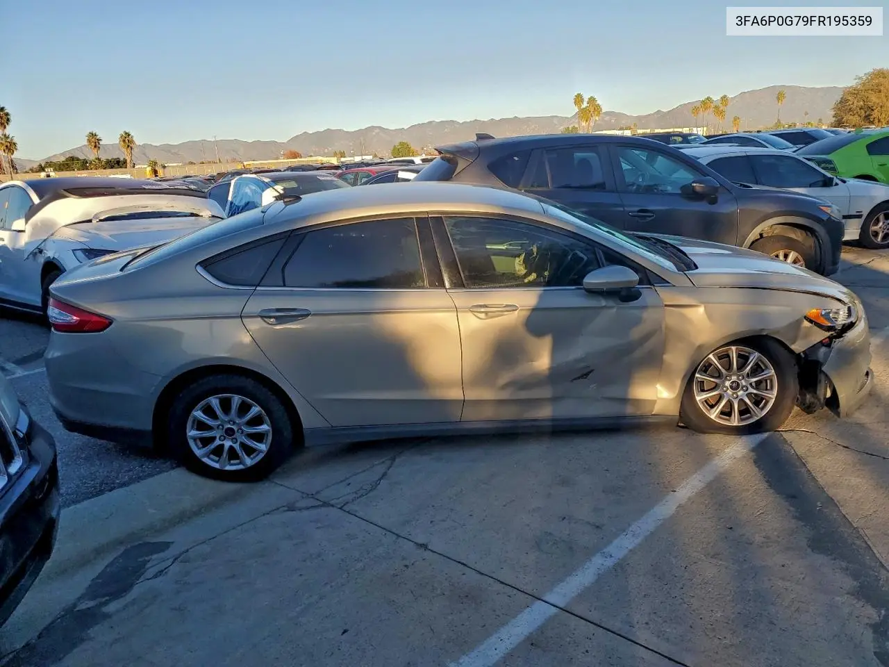 3FA6P0G79FR195359 2015 Ford Fusion S